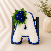 Any Single Letter Tribute personalised artificial silk letter tribute