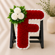 Any Single Letter Tribute personalised artificial silk letter tribute