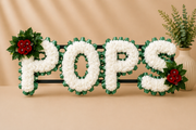 Any 4 Letter Tribute personalised artificial silk letter tribute